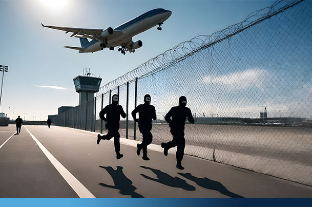 Airport security threats