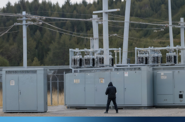 electrical power substation